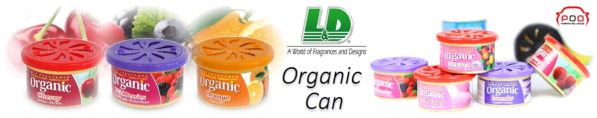 Organic Can L&D Aromaticos vůně do auta v plechovce